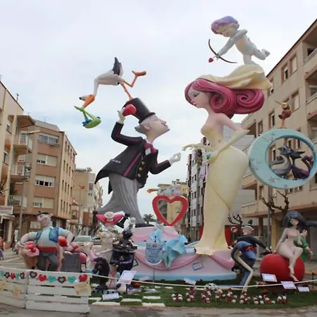 Tatil Evi Impresionante Compuesto Por 2 Adosados De Lujo 14 Personas Piscina Con Circuito San Jorge (Castellon)